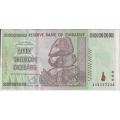 ZIMBABWE 50 TRILLION DOLLARS 2008 P90 AA  - VF