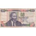 Kenya 100 Shillings, 2009, P-48d VF