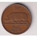 IRELAND 1942 - ½ Penny -  KM10 (bronze)