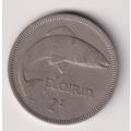 IRELAND 1961 - 1 Florin (2 Shillings) -  KM15a (copper-nickel)