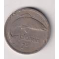 IRELAND 1962 - 1 Florin (2 Shillings) -  KM15a (copper-nickel)