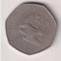IRELAND 1970 - 50p - KM24 (copper-nickel)