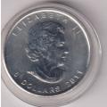 1 oz Canadian Silver Maple 2011 (CAPSULED)