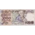 Portugal banknote 1000 escudos (1988) P-181 VF