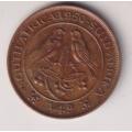 UNION OF SOUTH AFRICA - ¼ Penny - Farthing - George VI 1950 Bronze