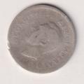 UNION OF SOUTH AFRICA - 3d - TICKEY - King George Vl - 1937 - Silver