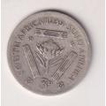 UNION OF SOUTH AFRICA - 3d - TICKEY - King George Vl - 1939 - Silver