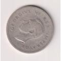 UNION OF SOUTH AFRICA - 3d - TICKEY - King George Vl - 1942 - Silver
