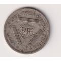 UNION OF SOUTH AFRICA - 3d - TICKEY - King George Vl - 1951 - Silver