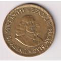 REPUBLIC OF SOUTH AFRICA - Large 1 CENT - 1962 - Copper