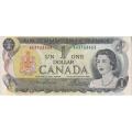 CANADA 1 DOLLAR 1973 P85 VF+