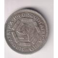 UNION OF SOUTH AFRICA - 6d 1960 SILVER ELIZABETH II - see scan