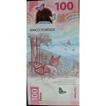 Mexico 100 Pesos, P-W134, IBNS Award, Vertical, Polymer, UNC