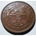 1 Penny 1898 BRONZE ZAR PAUL KRUGER