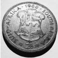 UNION OF SOUTH AFRICA - 2 SHILLINGS  1960 QUEEN ELIZABETH II - see scan