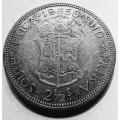 UNION OF SOUTH AFRICA - 2½ SHILLINGS  1958 ELIZABETH II - see scan