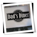 Vinyl Decals Wall Art Stickers - Dad's Diner