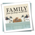 Vinyl Decals Wall Art Stickers - Family Forever