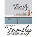 Vinyl Decals Wall Art Stickers - Family Link
