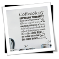 Vinyl Decals Wall Art Stickers - Coffeeology