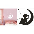 Vinyl Decals Wall Art Stickers - Moon Fairy