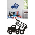 Vinyl Decals Wall Art Stickers - All Boy Truck