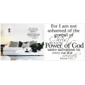 Vinyl Decals Wall Art Stickers - Power of God
