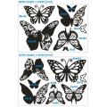 Vinyl Decals Wall Art Stickers - Butterflies: Designer