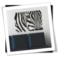 Vinyl Decals Wall Art Stickers - Abstract Zebra