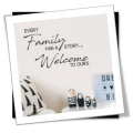 Vinyl Decals Wall Art Stickers - Family Story