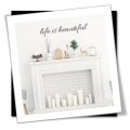 Vinyl Decals Wall Art Stickers - Life Is Beautiful