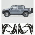 Vinyl Decals Wall and Vehicle Stickers - Tribal Shark Set