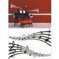 Vinyl Decals Wall Art Stickers - Musical Notes
