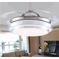 Remote Control Modern Double Aluminum Auto Folding Invisible Ceiling Fan - 8605 - Display unit