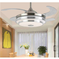 Bluetooth Speaker Retractable Ceiling Fan With Remote - 069