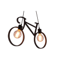 Vintage Metal Bicycle Pendant Light