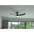 52 Inch Black ABS Ceiling Fan With Remote Control - display model