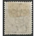COGH QUEEN VICTORIA ERA DUTY STAMP MH - LOVELY EXAMPLE - SEE BOTH SCANS
