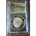 1994 SOUTH AFRICA Natura Lion 1oz 24ct Gold Proof coin. Pretoria Zoo mint mark