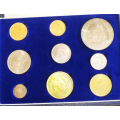 1961 Long proof set (Full set ! Gold coins included !)