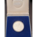 Proof Protea R1 Silver coin - 1992 (coinage)