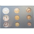 1997 South African Proof Coin Set in box as from Mint