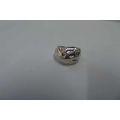 Fine Jewellery, Ring, Silver 925, Weight 8,55g, Size 18,75mm