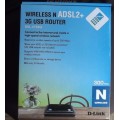 Telkom Wireless N ADSL2+ 3G USB Router, DSL-2750U