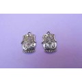 Charms, Breastplate Of Righteousness, Metal, Nickel, 23mm x 15mm, 4pc