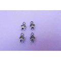 Charms, Chair, Metal, Nickel, 16mm, 2pc