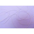 Stringing Material, Pearl Cord, Pearl Thread Knot, White, 0.3mm, 1 Meter