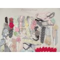 1 Lot Head Bands / Display Items, Various Types And Sizes, Adjustable And Stretch Types, ±30pc