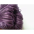 Stringing Material, Wax Cord, Purple , 5 Meter, 1pc