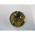 Pendant, Round, Champagne Glass Crystal, 46mm, 1pc